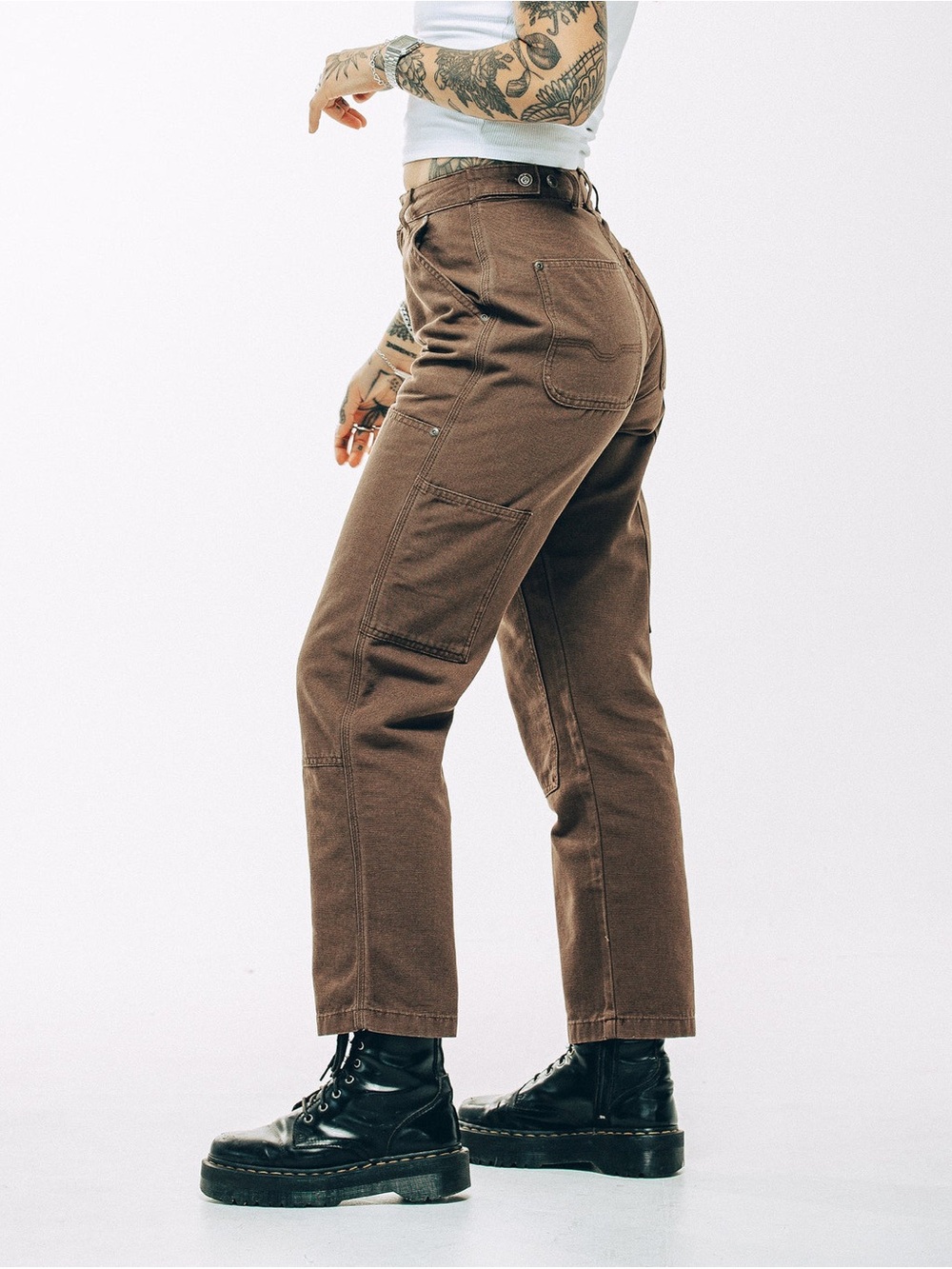 P&Co Albion Carpenter Pants – Caribou - Picture 7 of 16